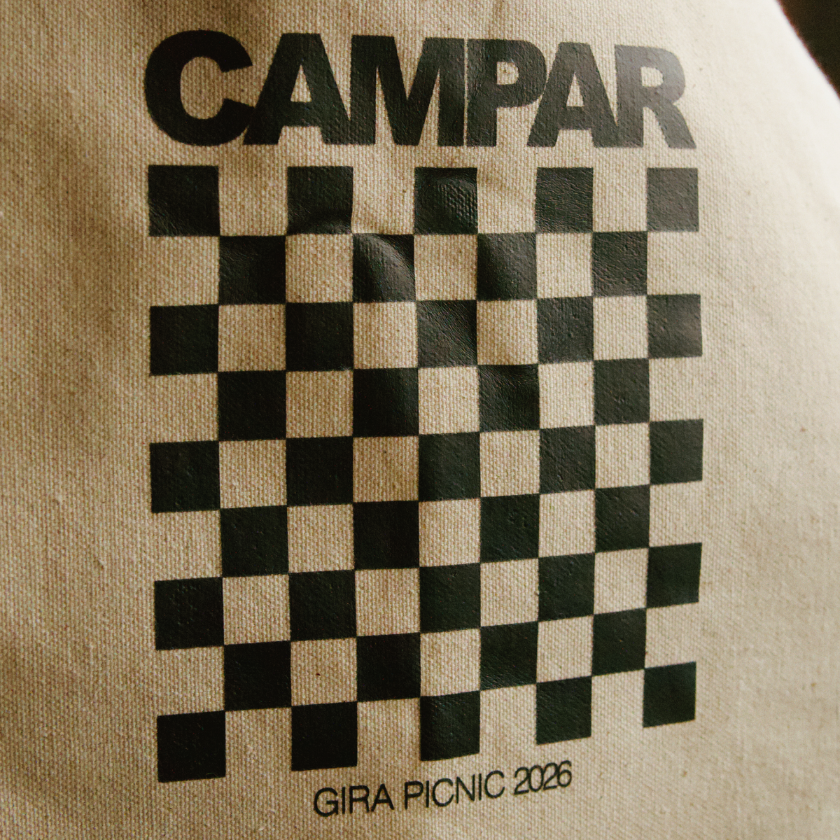 Campar - Bolso de Lona "Gira Picnic 2026"